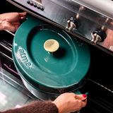 La cocotte en fonte ∅31cm - bouchon doré