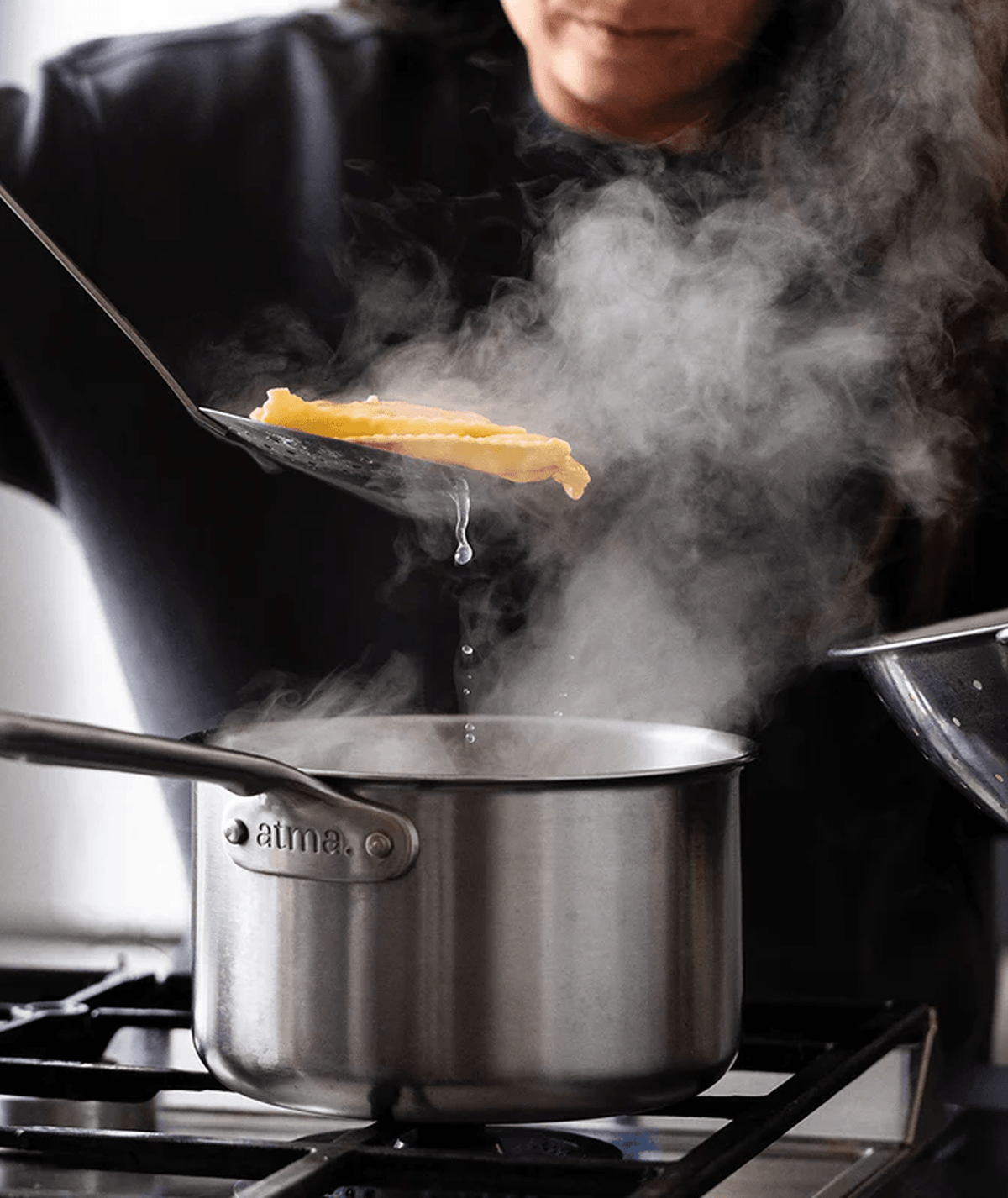 Batterie de cuisine en inox, 15 pièces - Stock