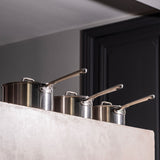 Batterie de cuisine en inox, 19 pièces - Stock