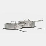 Le duo de sauteuses idéales en inox