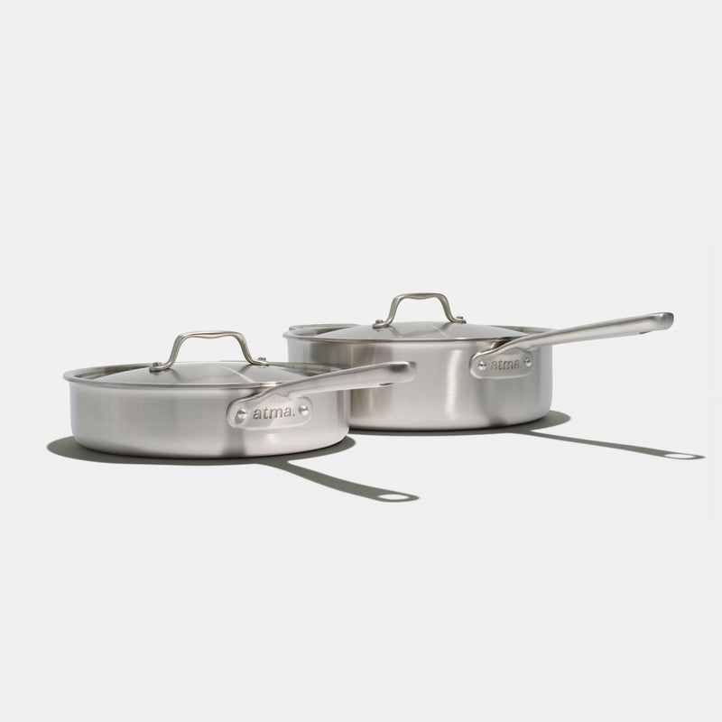 Le duo de sauteuses idéales en inox
