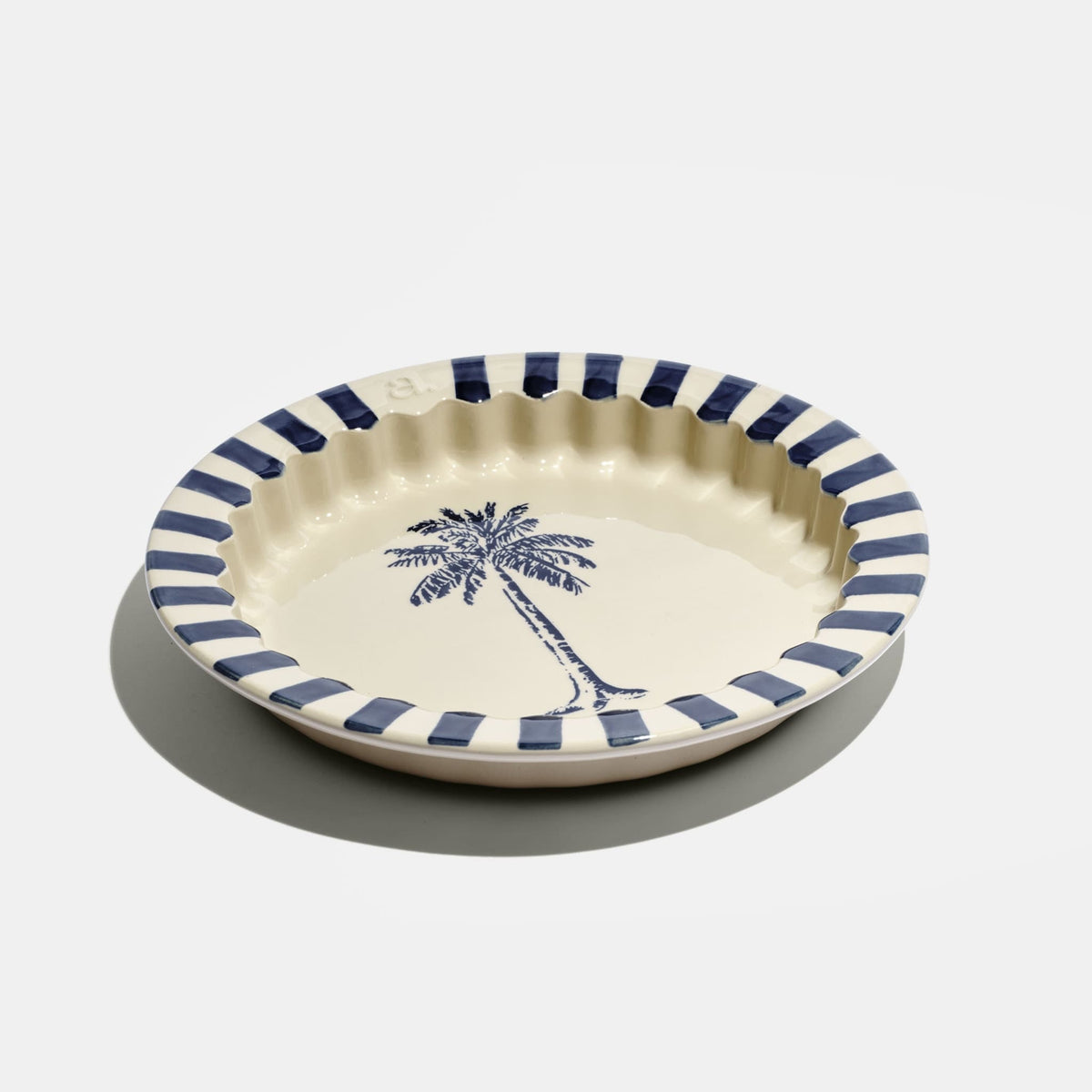 Le plat à tarte, en bleu nuit