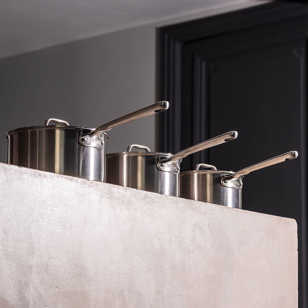 Le trio de casseroles parfaites en inox