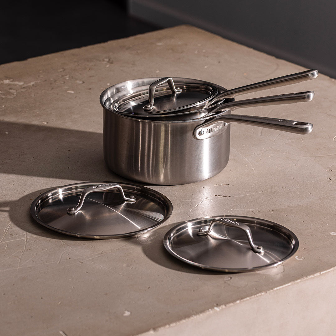Le trio de casseroles parfaites en inox