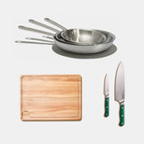 Set inox & découpe, 6 pièces